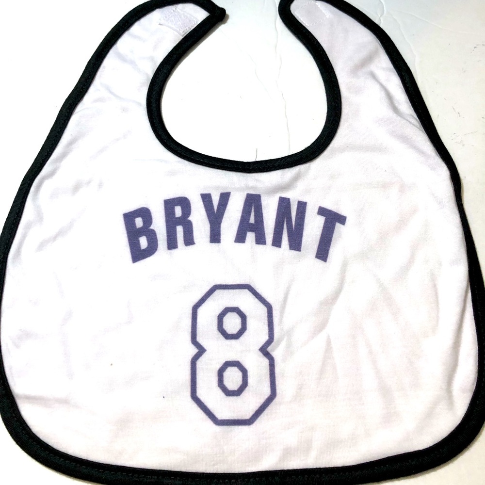 Kobe Bryant #8 Baby Bib